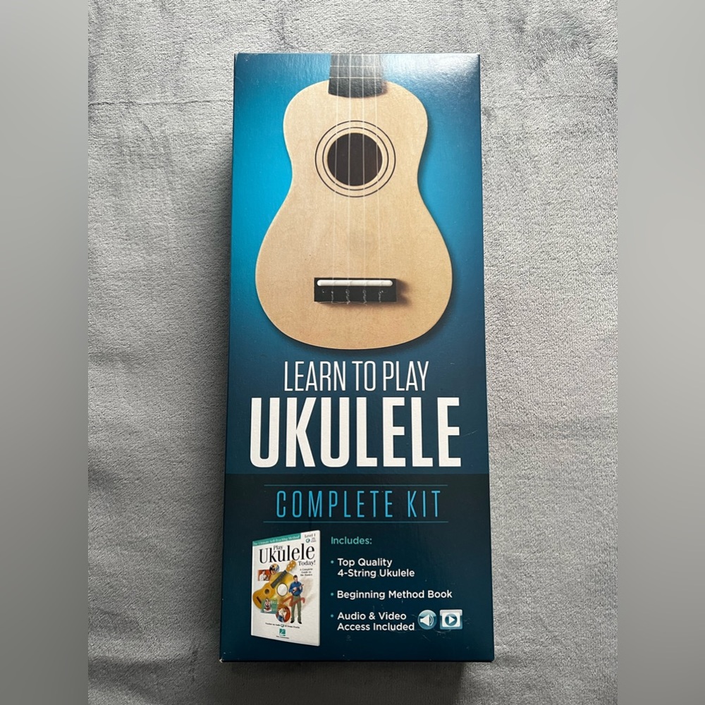 Ukulele and Book
